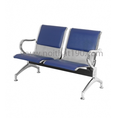 Ghế phòng chờ inox được dùng cho sảnh chờ nhà ga, sân bay, bệnh viện