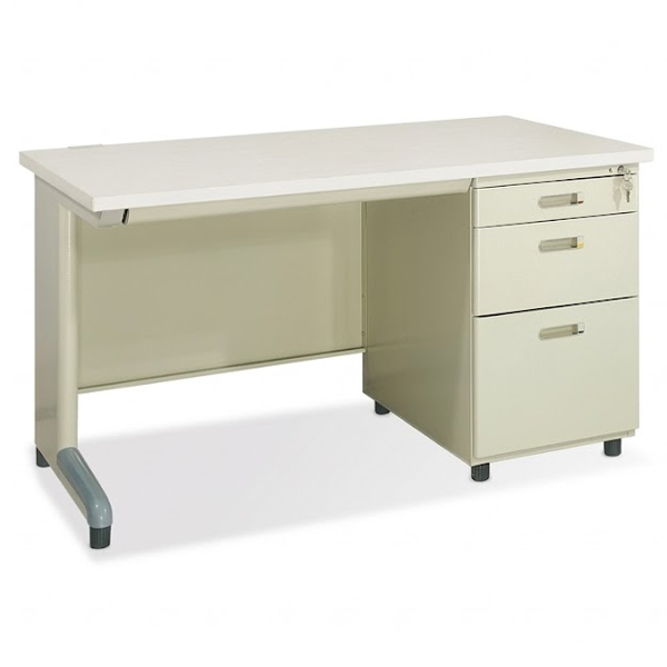 Bàn sắt văn phòng hộc liền BS14HK1