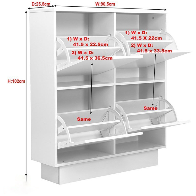 kích thước tủ giày dép-6