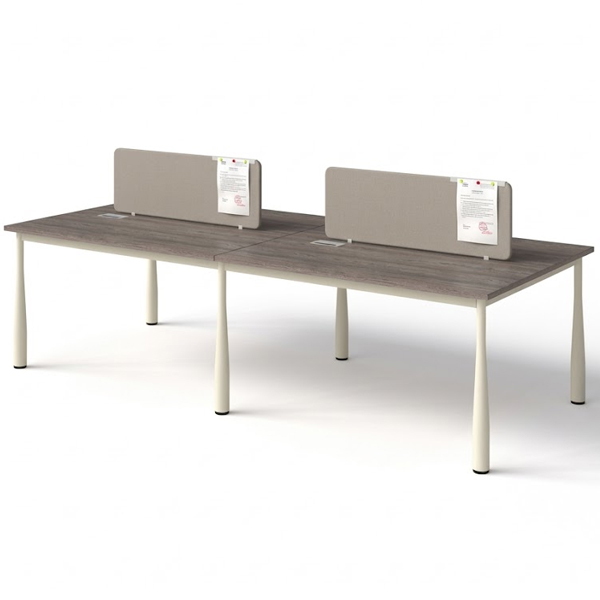 Cụm Bàn Văn Phòng 4 Người 1911B12-4