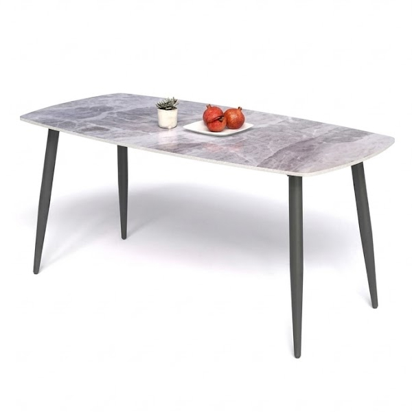 Bàn ăn mặt đá ceramic BA01-D12