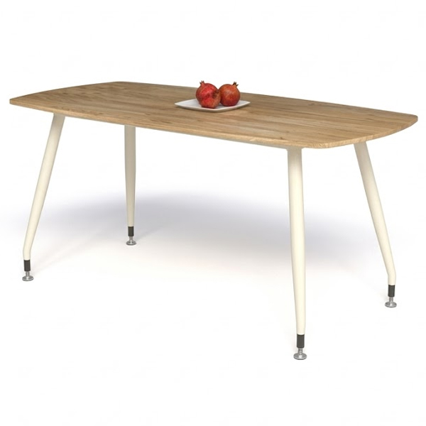 Bàn ăn gỗ cao su 6–8 người BA02-G16