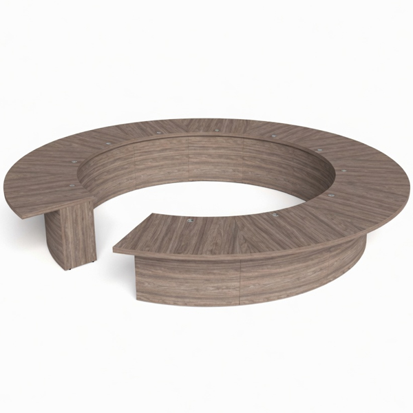 Bàn họp tròn lớn BH46T-K