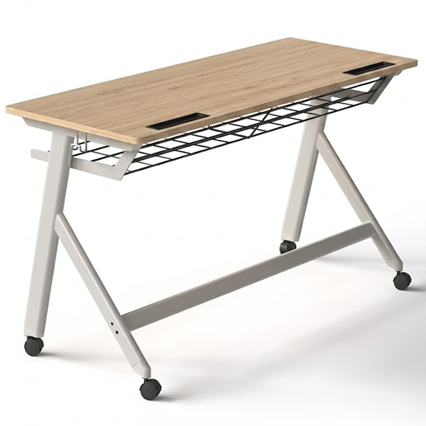 Bàn học sinh đôi có bánh xe BHS06B