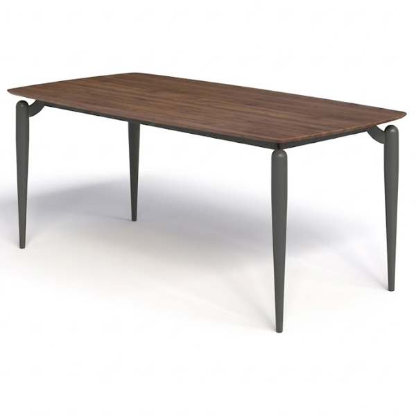 Bàn ăn gia đình chân sắt 241BA-P18