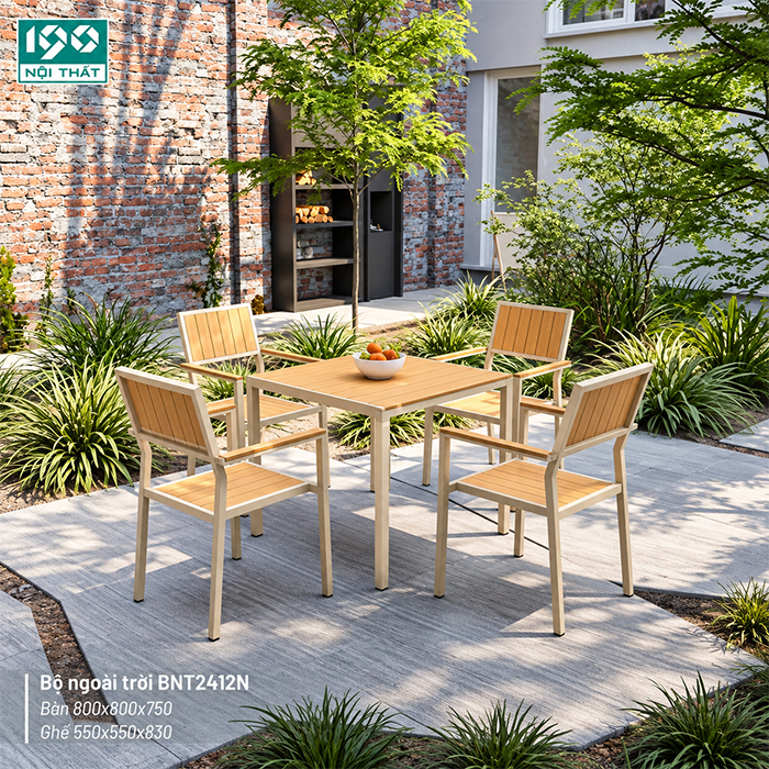 Bộ Bàn Ghế Sân Vườn BNT2412N